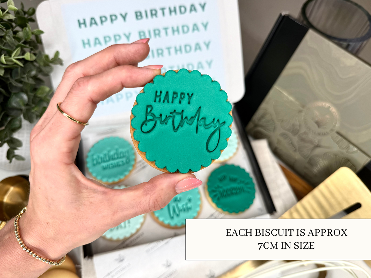 Happy Birthday - Seagreen