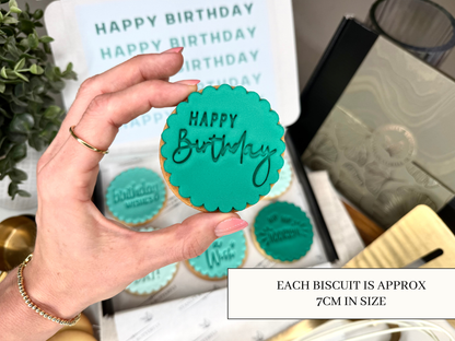 Happy Birthday - Seagreen