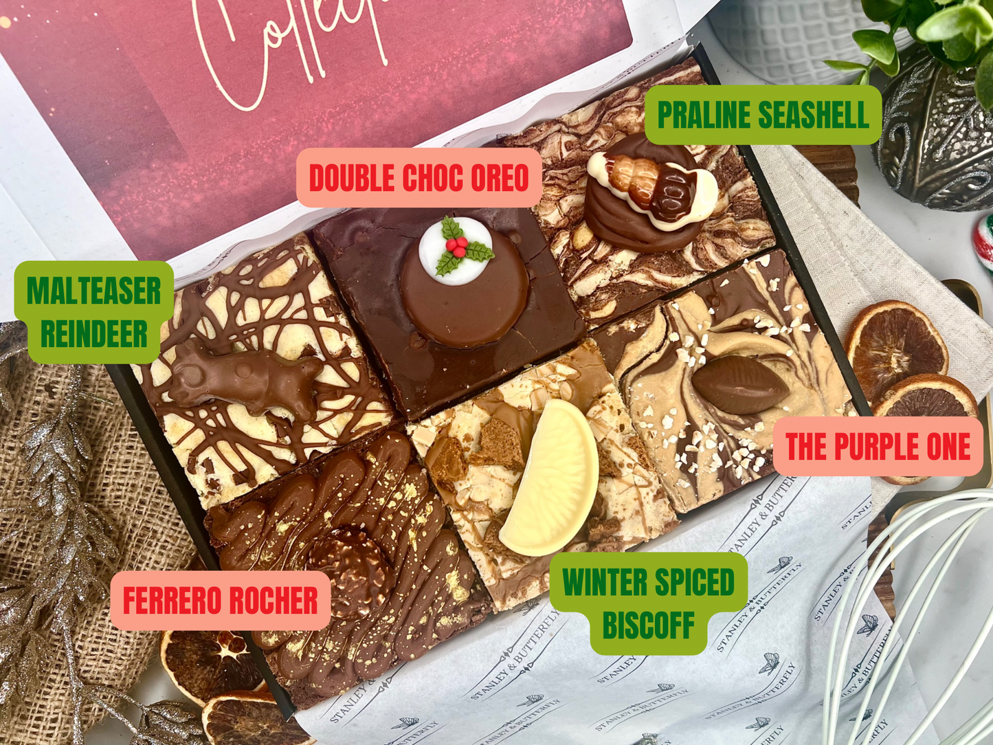 PREORDER 2024 | Bespoke Brownies in Gift Box