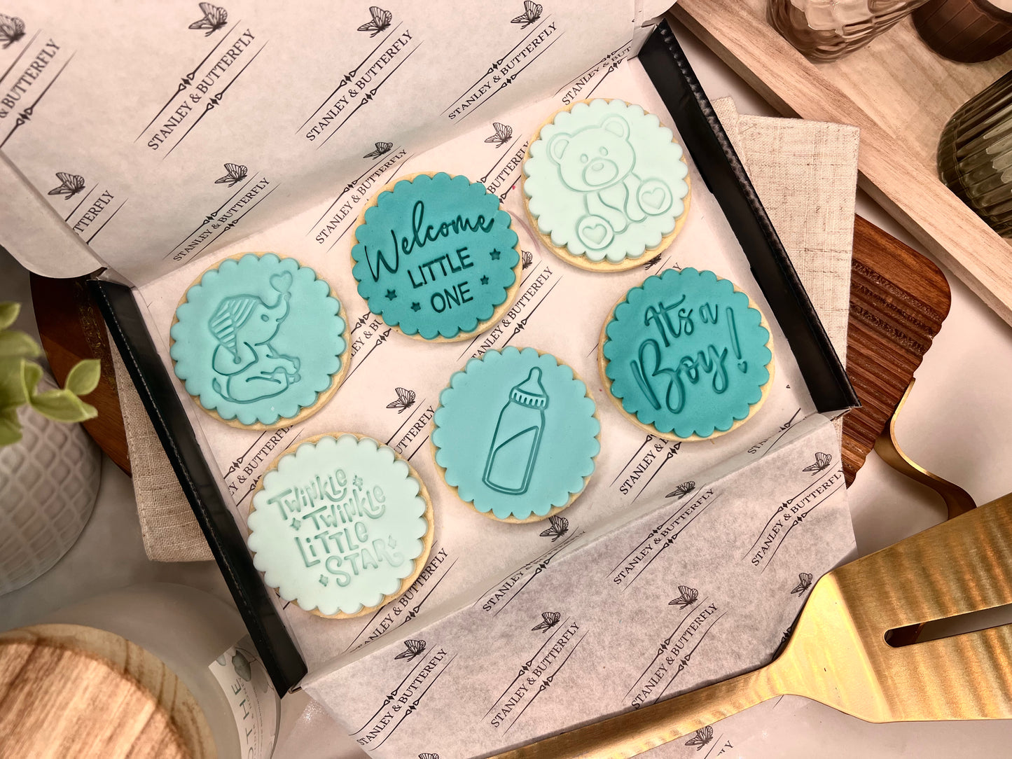 Newborn Biscuits - Its a Boy