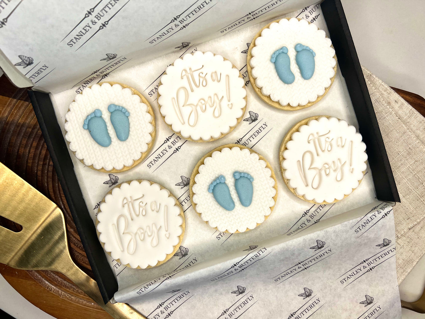 Baby Biscuits Its a Boy