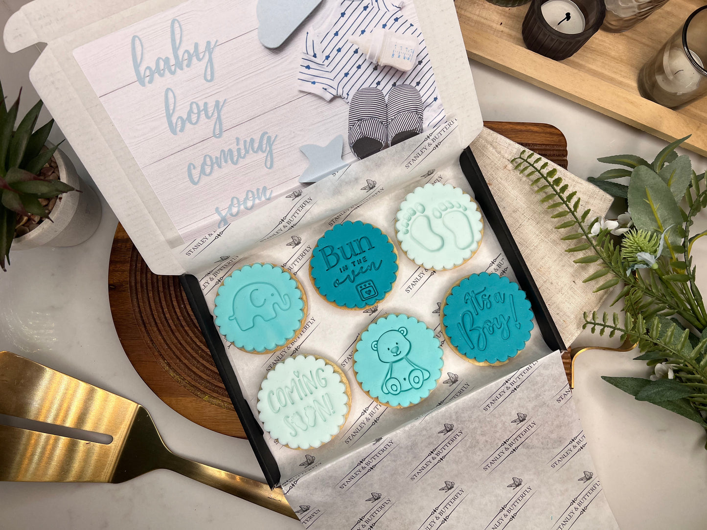 Pregnancy Biscuits - Its a Boy