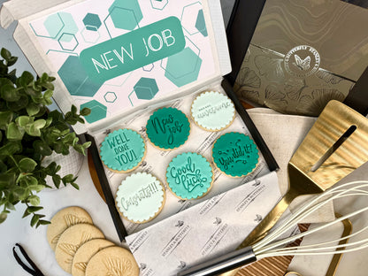 New Job Biscuits - Seagreen