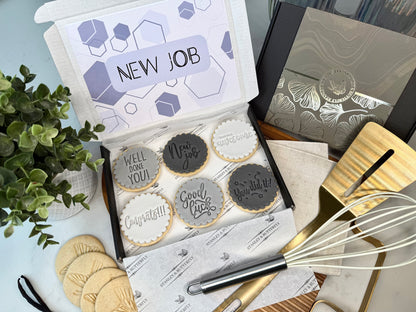 New Job Biscuits - Grey