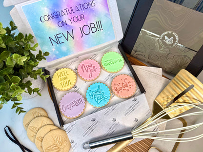 New Job Biscuits - Rainbow