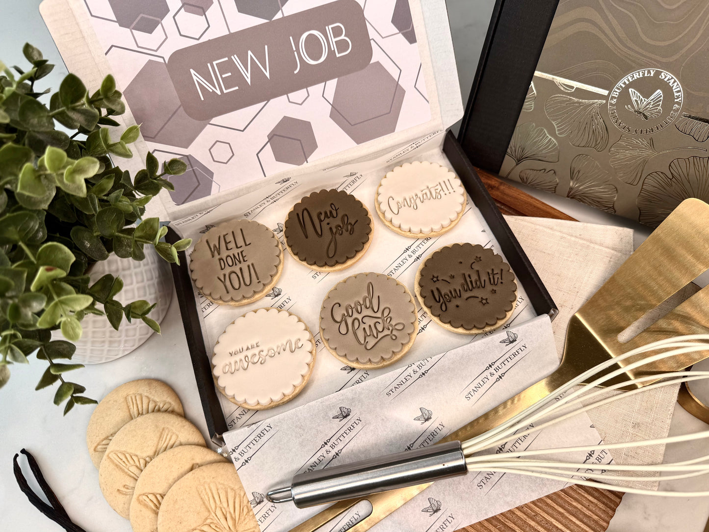 New Job Biscuits - Neutral