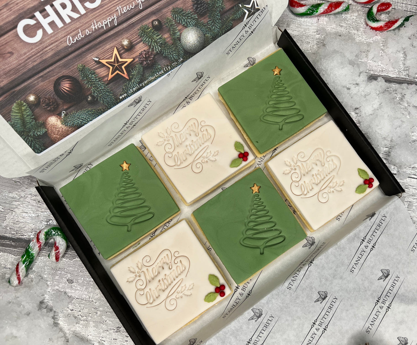 PREORDER 2024 | Bespoke Christmas Biscuits in Gift Box