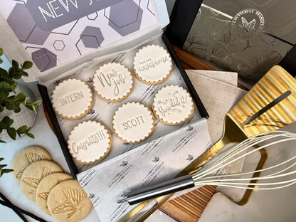New Job Biscuits - White